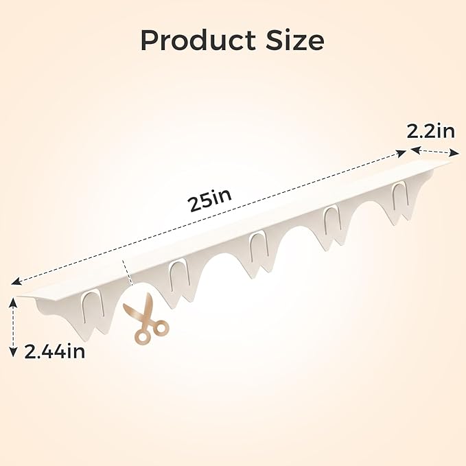 Silicone Stove Gap Covers with Stainless Steel, Oven Gap Filler Seals Gaps Between Stovetop and Counter, Stove Gap Guards Range Trim Kit, Easy to Clean Stove Gap Guard (Beige 2 Pack,25")
