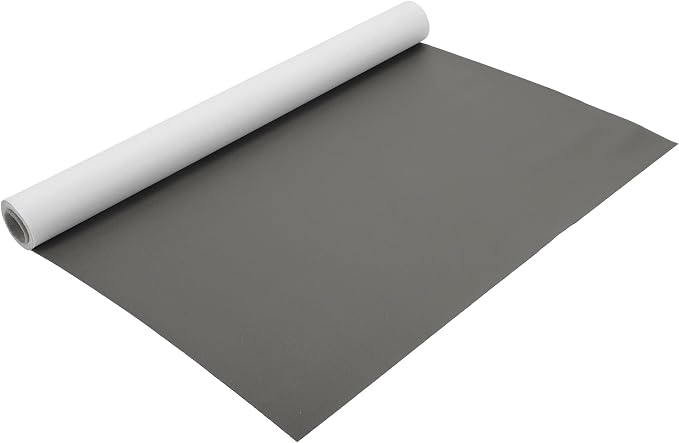 Self Adhesive Leather Repair Patch Strong Stickiness 60"x16" Leather Repair Tape PU Leather Gray 1 Pcs