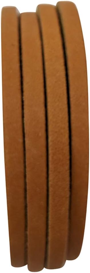 TOFL 72" Baseball Glove Lace Strips - Flat Shaped Cowhide Leather Lacing for Gloves, Mitts & DIY Repair