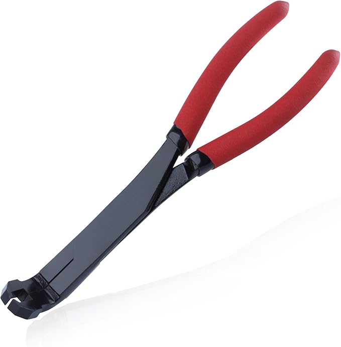 75 Degree Angled U-Joint Snap Ring Pliers Push Pin Removal Pliers for Automotive and Medium Duty Trucks, Cars, Equipment, and ATV/UTV, Push Pin Pliers for use with Class 1-5 Vehicles