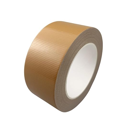 Multi-Purpose Duct Tape 2 Inch x 33 Yards, Heavy Duty, Waterproof, Great for Repairs, Packaging, Arts Crafts and DIY Projects (Brown)