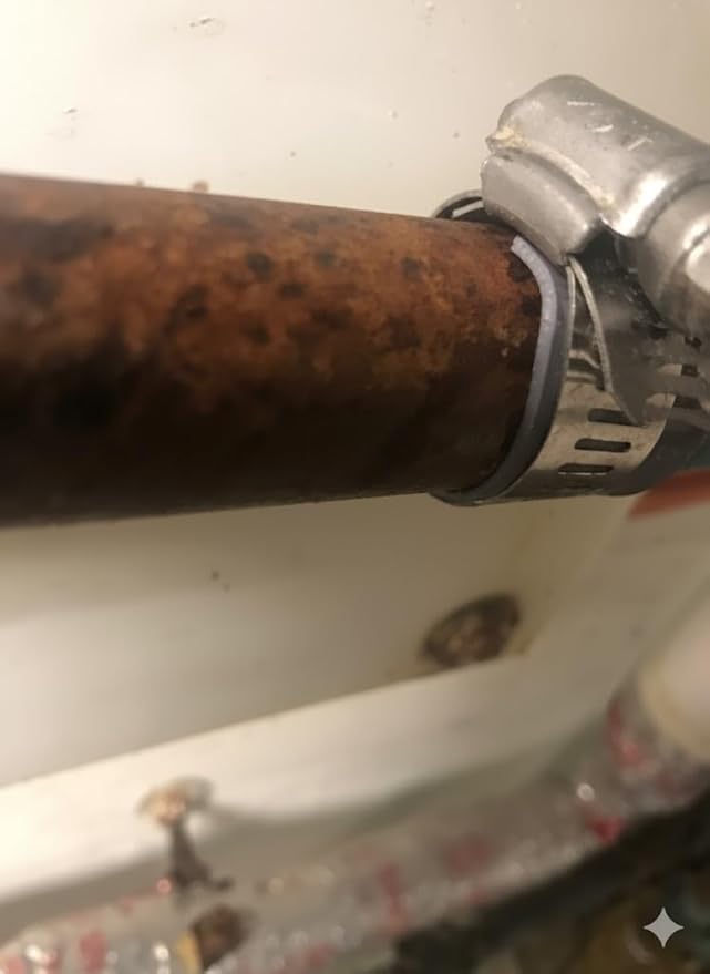 Emergency Pipe Repair Kit- Pipe Leak Repair Clamp Kit- 6 Patchs and clamps-Quick Fix for Pin Holes-Small Splits of Most Common Household Pipes- No Water Shut Off Needed