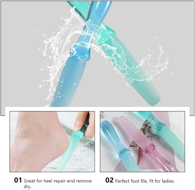 Foot File Remover 5.70 Inch Professional Pedicure Rasp for Hard Skin Cracked Heels Washable Reusable Foot Rasp Tool for Smooth Feet at Home