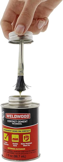 DAP 00107 Weldwood Original Contact Cement,3 oz- Pack of 2