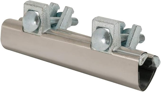 Eastman 6 Inch Pipe Repair Clamp, 3/4 Inch IPS Connection, Stainless Steel, 45190