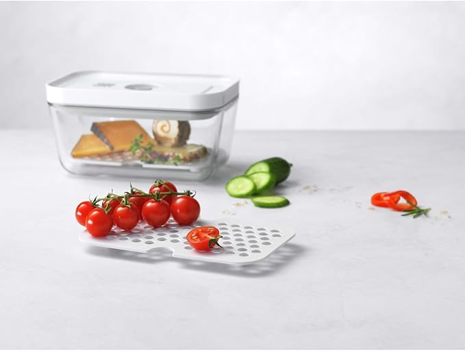 ZWILLING Fresh & Save Set of 2 Drip Tray for Glass Boxes, MEDIUM/LARGE, white (Pack of 2)