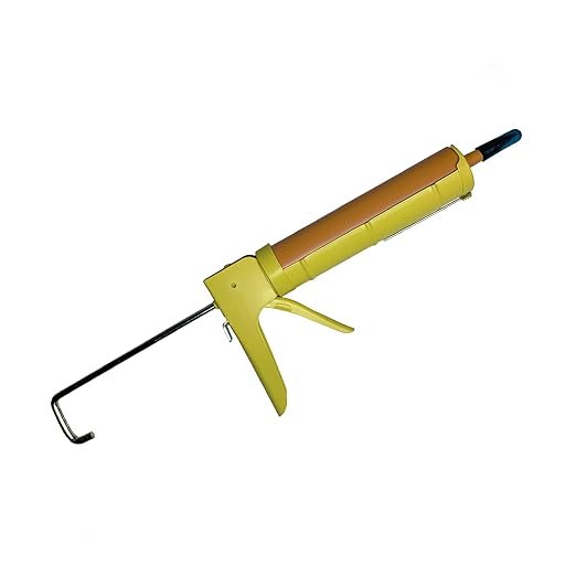 The 2-in-1 Caulking Applicator Tool | Less Finger Fatigue | Smooth Finish | Keeps Caulk Fresh | Reusable