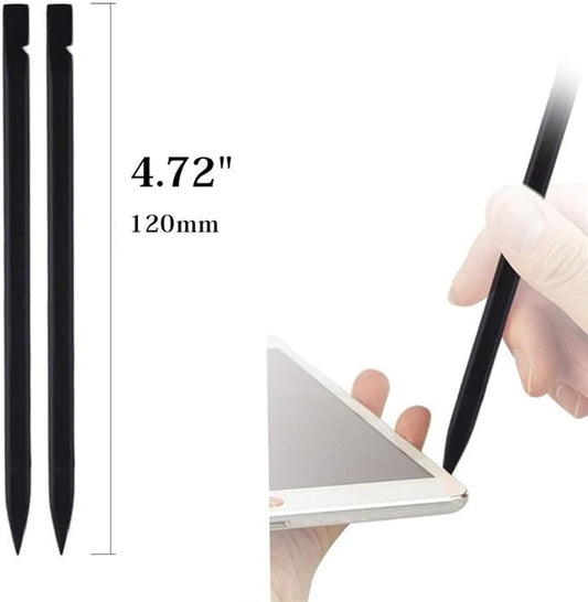 50 Pieces Universal Black Stick Spudger Opening Pry Tool Kit for iPhone Mobile Phone iPad Tablets Macbook Laptop PC Repair