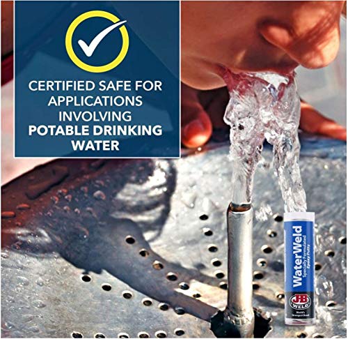 J-B Weld 8277EC WaterWeld Epoxy Putty Stick - 2 oz.