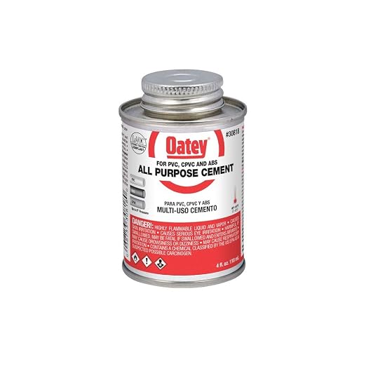 Oatey 4 Oz. All-Purpose ABS, PVC & CPVC Clear Cement & Purple Primer Handy Pack - 1 Each