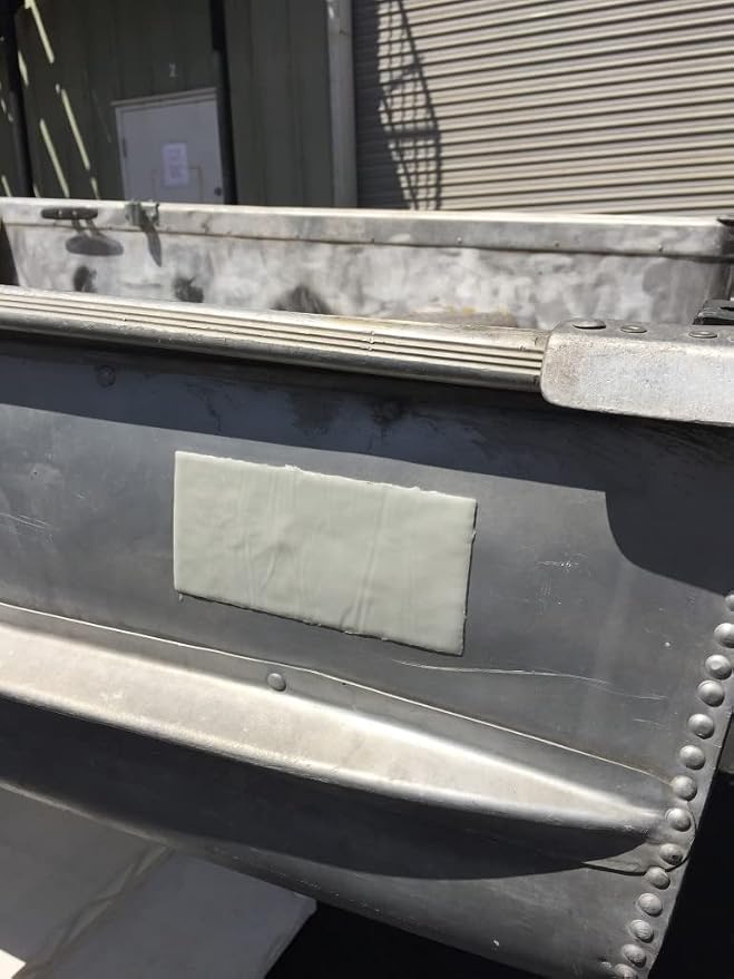 Gator Patch Fiberglass Reinforced Repair Patch - Repairs Holes, Dents & Cracks on Multiple Surfaces - DIY Prep, Peel & Stick - 3 Sizes - USA Made