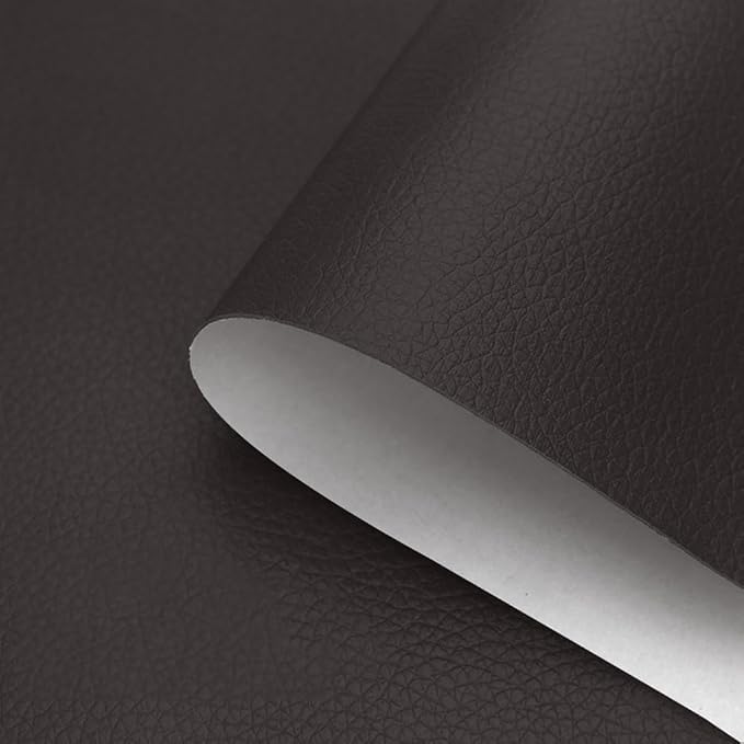 20x40 Inches Leather Repair Patch Self Adhesive, Leather Patch Tape for Furniture, Adhesive Leather Tape for Car Seat Repair, Leather Couch Repair Patch Kit