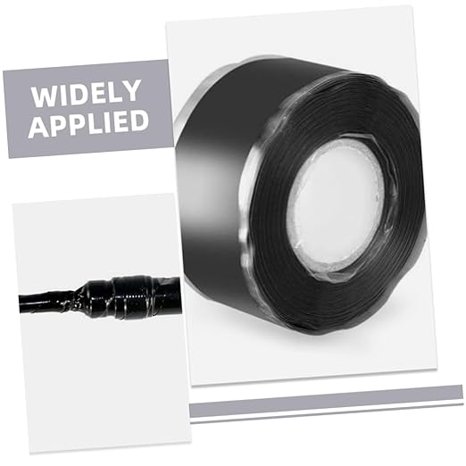 Leak Sealant Tape for Pipes Heavy Duty Adhesive Pipe Repair Tape Self-Sealing for Plumbing Insulation Outdoor Use