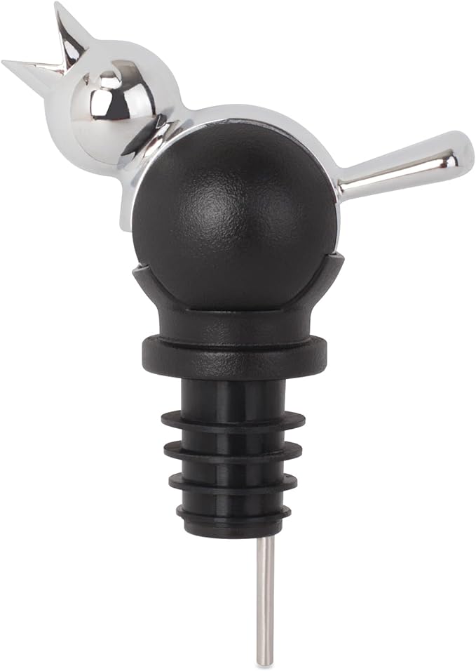 Pund'it Tequila Mockingbird Liquor Pour Spout, Reusable Liquor Bottle Pourer