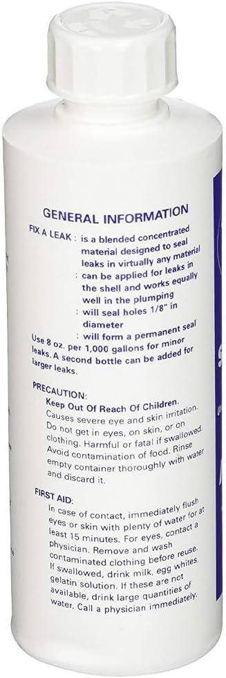 Fix A Leak Pool Leak Sealer - 8 oz