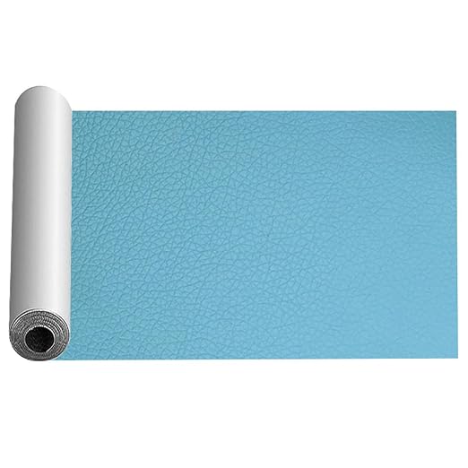 Teal Leather Repair Tape Kit,7.9x59 in Repair Kit for Furniture,Car Seat, Couch,Upgraded Strong Self Adhesive Leather Patch for Sofas,Furnitures