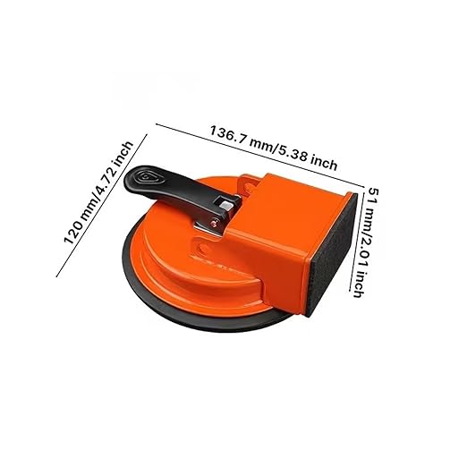 Upgraded Heavy Duty Floor Gap Fixer Tool, Enhanced Vacuum Suction Cup，Strong Suction Cup Laminate Flooring Gap Closer, Iron Base Repair Kit for Wood, Vinyl, Tile Floors (Black)
