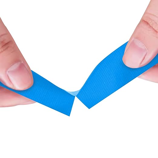 Blue Heavy Duty Duct Tape, 1 Inch x 55 Yards, Industrial Grade Waterproof & UV Resistant, Strong Adhesive for Indoor Outdoor Repairs, Crafts, Home Improvement, Moving Packing and DIY Projects