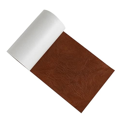 Leather Repair Tape kit Patch Heavy Duty, Retro Brown 4 x 60inch Self Adhesive Patch for Couch,Sofa,Car Seat,Furniture, Drivers Seat,Computer Chair First Aid Vinyl Repair kit
