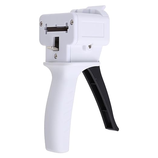 50ml 10:1 Manual Two Component AB Epoxy Sealant Applicator Structure Adhesive Squeeze Mixed Caulking Dispenser Tool Squeeze Caulking Dispenser