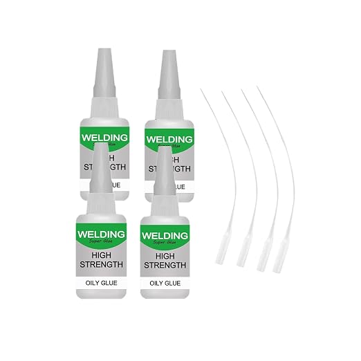 Jue-Fish Multifunctional Glue Welding High-Strength Oily Glue, Universal Super Glue Gel, Instant Bonding, Strong Adhesion, Repairs Last Long Time for All(50g/4PCS)