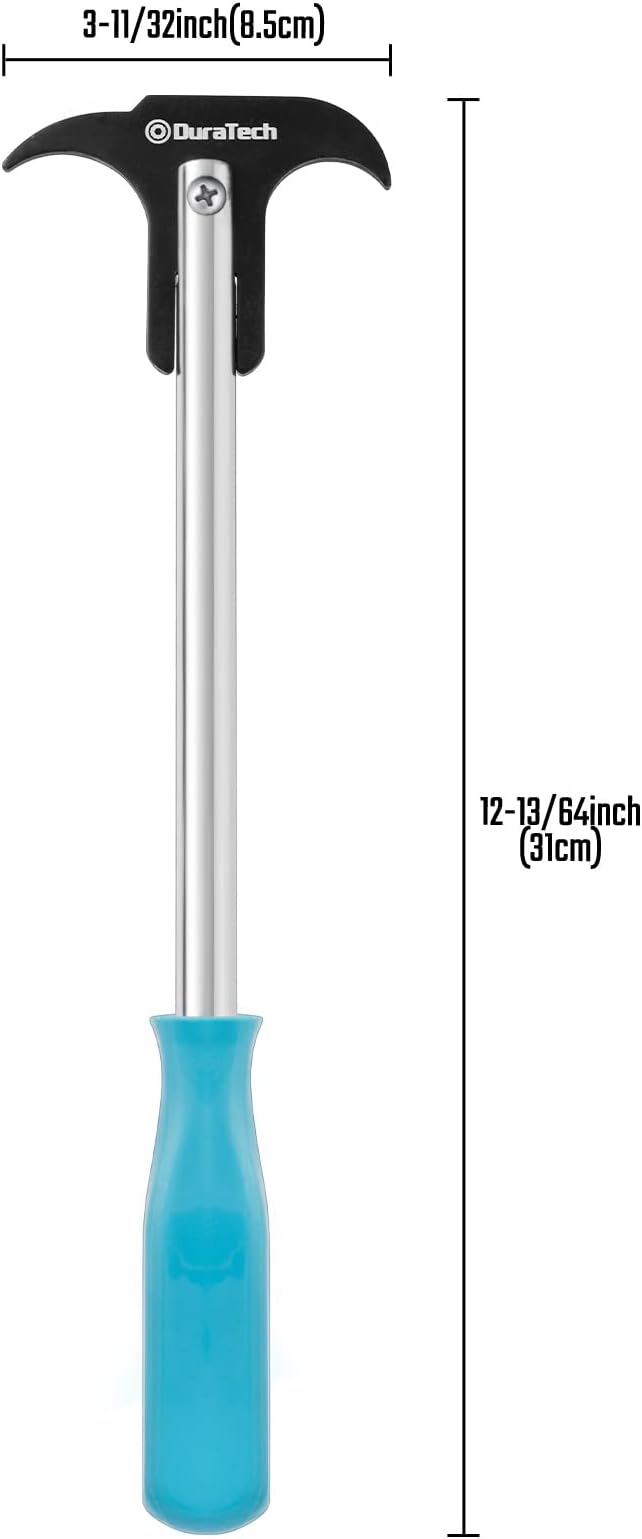 DURATECH Seal Puller with Extra Blade, Heat Treated Steel, Dual Hook Tips for Oil and Grease Seals Removal