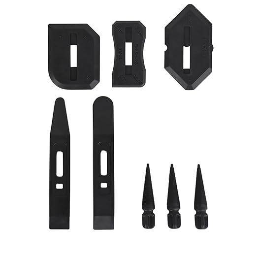 Newborn Octogun Caulking Kit – Smoothing & Scraping Tools | Includes 8 Accessories | Compatible with Octogun Series | Carrying Case for Storage