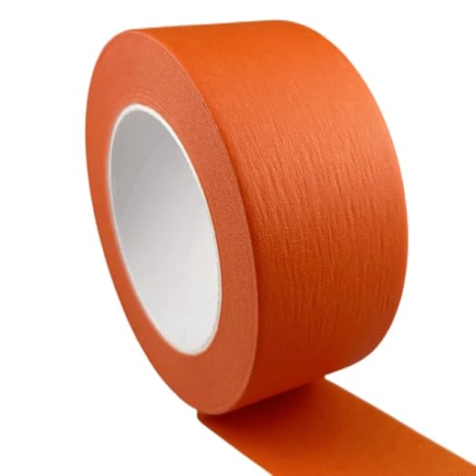 Orange Wide Masking Tape, 3 Inch X 55 Yards | Orange Painters Tape