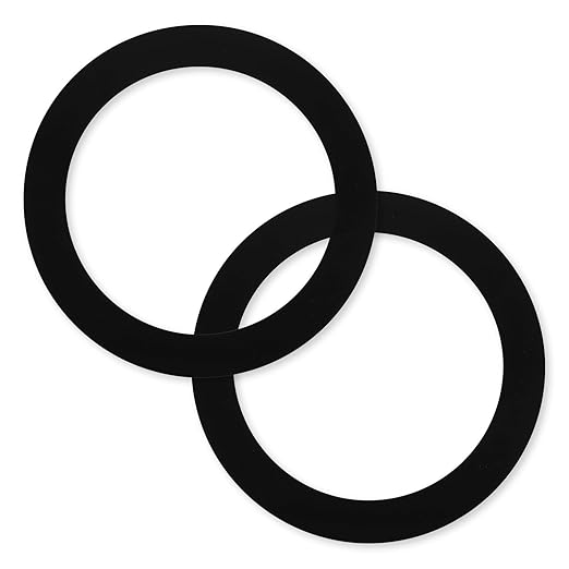 FLG-Seal Sink Seal Gasket Accessory,Putty-Free Rubber Seals Replacement for InSinkErator Kitchen Sink Garbage Disposal Drain,2Pcs