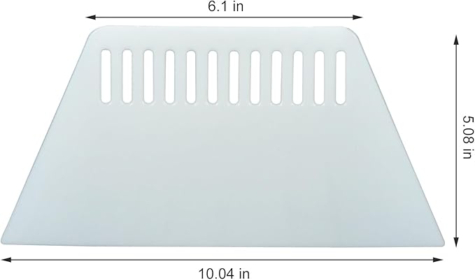 Scraper 2-Pack, 10x5 Inch Smoothing Tool for Wallpaper, Contact Paper and Window Film Application, Bubble Removal DIY Tool