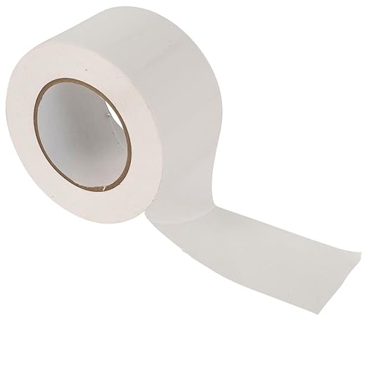 GTSE Wide Duct Tape, White, 3 Inches x 55 Yards (164 ft), Heavy Duty, Waterproof Repair Tape for Indoor or Outdoor Use, 1 Roll
