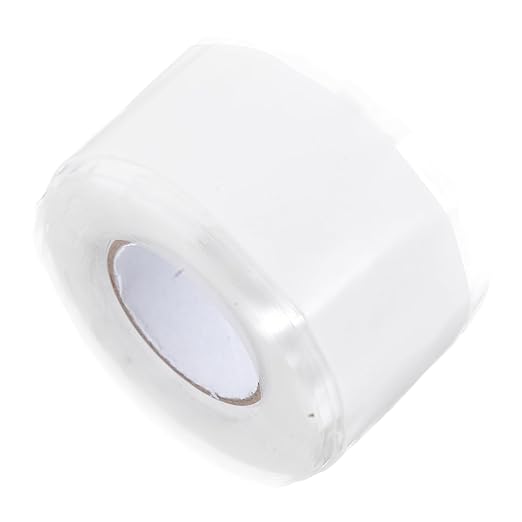 Luxshiny 1roll Hose Leak Repair Tape Silicone Rubber Pipe Sealant for Leak Fixing Wide Long Easy to Apply Adhesive for Plumbing Repairs