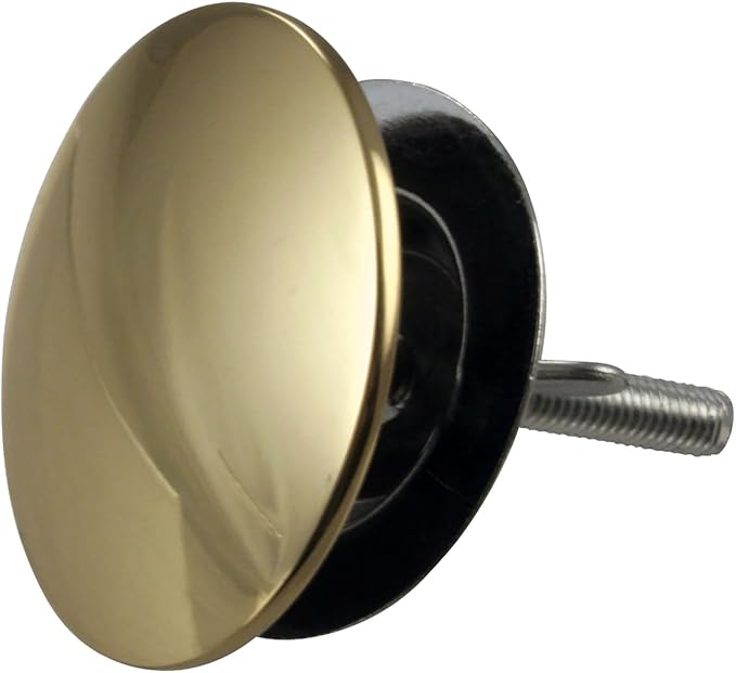 Westbrass 2" Kitchen Sink Hole Cover, Polished Brass, D202-01
