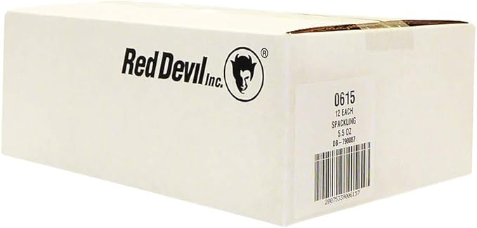 Red Devil 0615 Pre-Mixed Vinyl Spackling, 5.5 Oz. Squeeze Tube