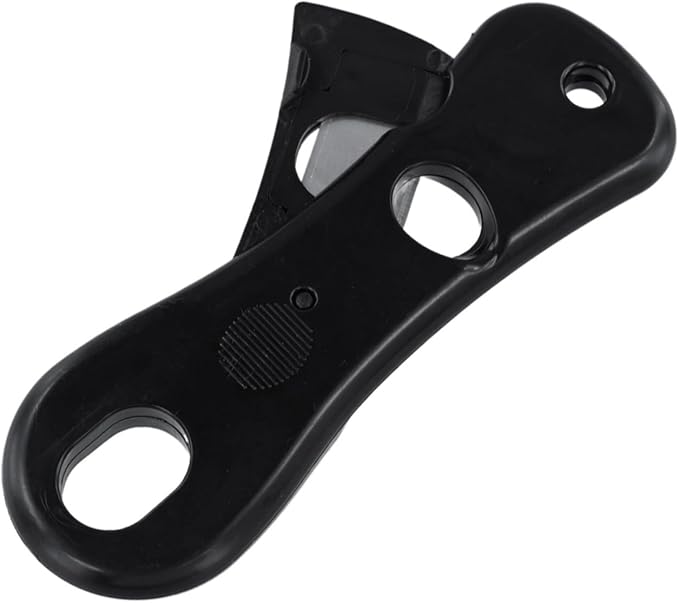Cut Caulking Tool with 45-Degree Angle Cutter for Sealant Nozzle, Silicone Cartridge Opener and Caulk Cap Remover, Built-in Protective Cover, Black