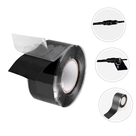 Veemoon Pipe Sealing Tape Adhesive Sealant for Leak Repairs Meters for Hard Pipes and Reliable for Indoor Outdoor Use