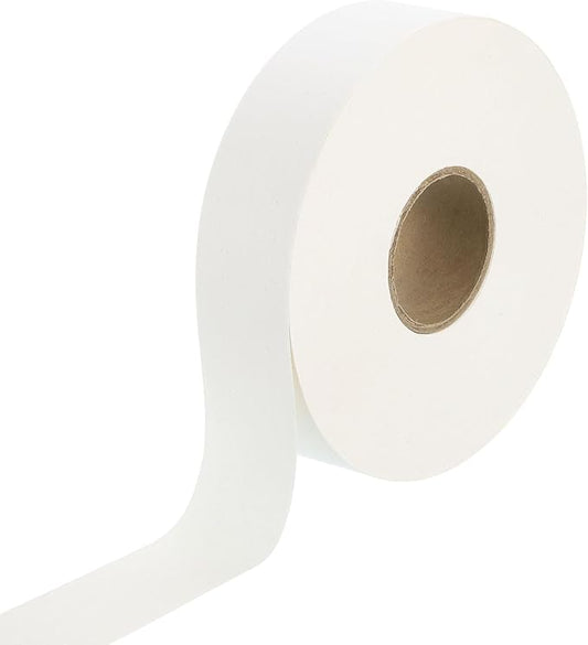 uxcell Drywall Joint Tape, 2" x 492Ft Waterproof Crack Repair Tape, Wall Patch Repair Fabric Roll for Seam Concrete, Wall Sheetrock, Ceiling Crack, White