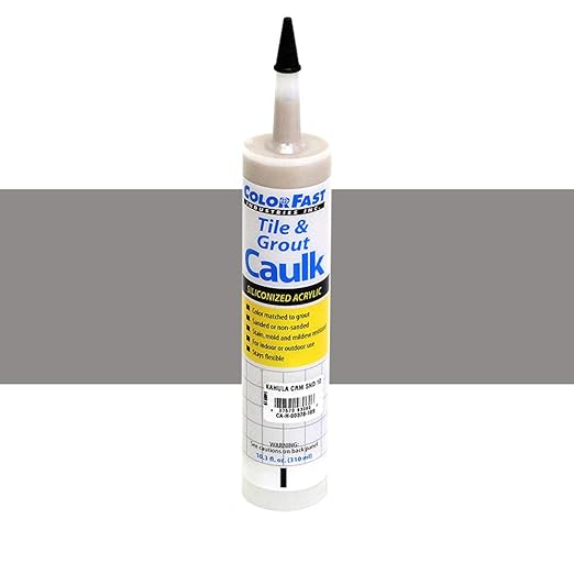 TEC Color Matched Caulk by Colorfast Ind. (Sanded) (934 Delorean/Slate Gray)