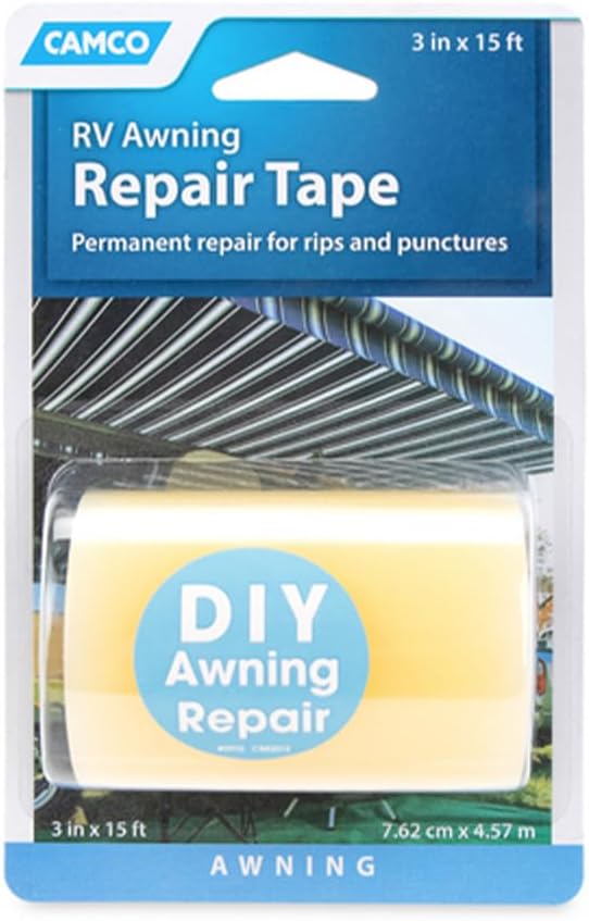 Camco 42613 3" x 15' Awning Repair Tape