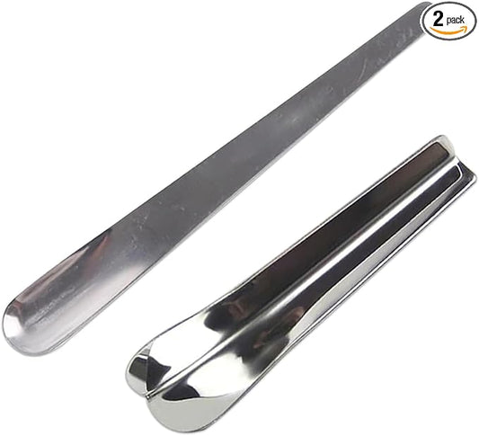 2 Pack Caulking Tool Kit, Grout Cleaning Tool, Metal Caulking Finishing Tools for Wall Tile, Grout Removal Tools for Tile, Grout Application Tool for Inside and Outside Corners