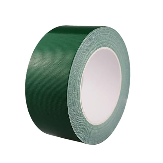 Multi-Purpose Duct Tape 2 Inch x 33 Yards, Heavy Duty, Waterproof, Great for Repairs, Packaging, Arts Crafts and DIY Projects (Green)