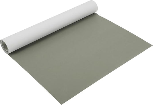 Self Adhesive Leather Repair Patch Strong Stickiness 39"x11.8" Leather Repair Tape PVC Faux Leather Gray 1 Pcs