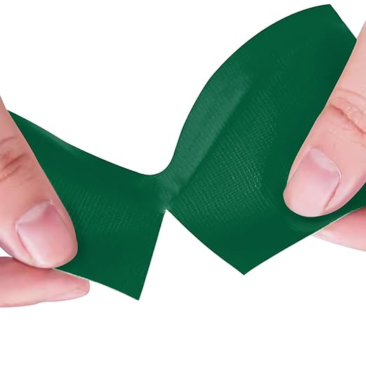 Green Heavy Duty Duct Tape, 3 Inch x 55 Yards, Industrial Grade Waterproof & UV Resistant, Strong Adhesive for Indoor Outdoor Repairs, Crafts, Home Improvement, Moving Packing and DIY Projects