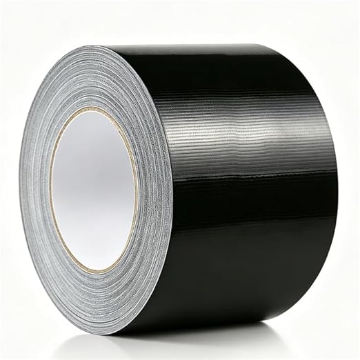 Outdoor Waterproof Repair Tape, Heavy Duty UV Proof Patch for RV, Awning, Tent, Tarp, Boat Cover and Fabric Repair, Black 3 in x 180 ft
