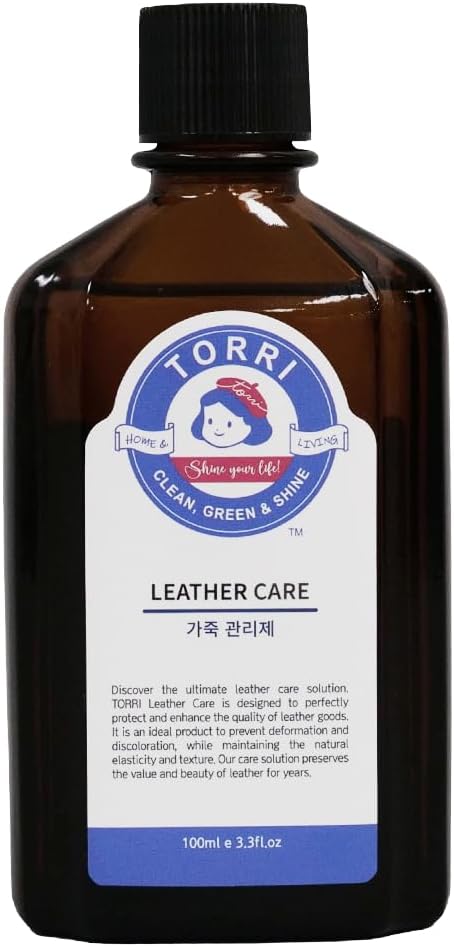 TORRI Premium Leather Care Conditioner Kit – Restore Softness & Natural Sheen for Bags, Shoes, Purses, Boots, Jackets & Leather Goods – Non-Toxic, Fragrance-Free Formula