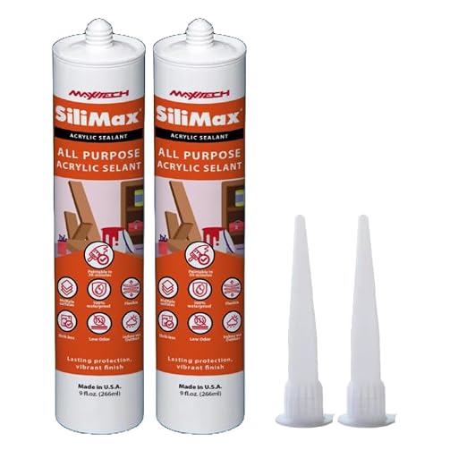 Painters Caulk for Home Improvement – Painters Acrylic Caulking White – Latex Paintable Caulk – 9.5 fl oz Cartridge (2-Pack, 2, Count)