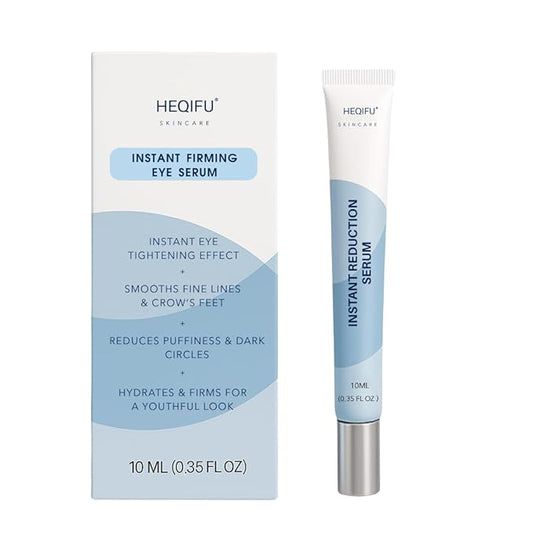 Instant Firming Eye Serum, Anti-Aging Formula for Under Bags and Wrinkles, Under Eye Cream-10ml,0.35 oz, Wrinkle Filler, Visibly Improves for Bags Dark Circles Treatment for Puffines (Unscented 2)