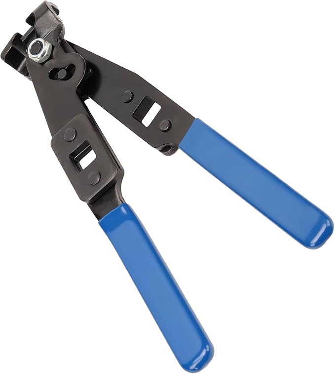 ReluxGo CV Axle Boot Clamp Pliers Tool with a 1/2" Torque Wrench for Ear-Type Clamp Crimping or Removal on VW, Audi, BMW, Mercedes, Honda, Mazda Vehicles