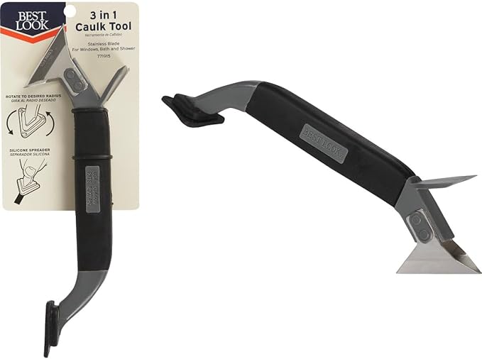 ALLWAY Best Look 3-In-1 Caulk Tool - 1 Each