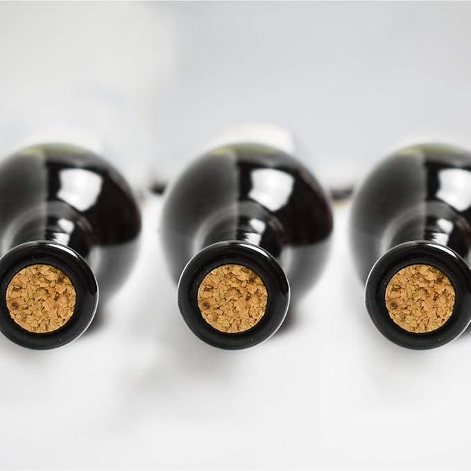 FastRack Double Lever Corker for Wine Bottles | Wine Bottle Corker with 20 Pcs Wine Corks | #8 Agglomerated corks Durable, Dual-Lever Design for Consistent Sealing | 14" Height – Made in Portugal